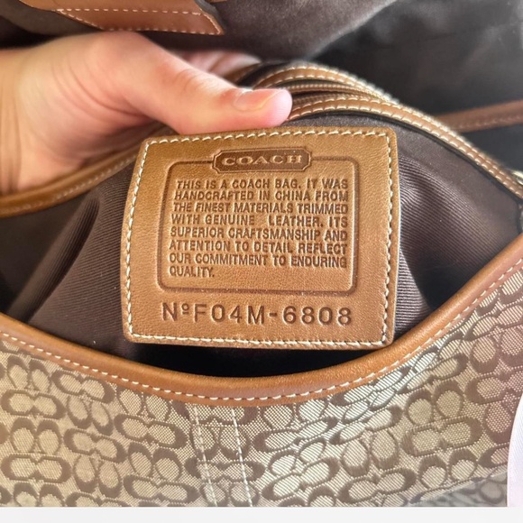 Coach Vintage Y2K Signature Soho Buckle Bag Tan - Picture 7 of 8